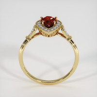 1.04 Ct. Ruby Ring, 18K Yellow Gold 3