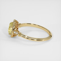 1.56 Ct. Yellow Sapphire Ring, 18K Yellow Gold 4