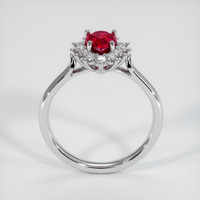 1.32 Ct. Ruby Ring, Platinum 950 3