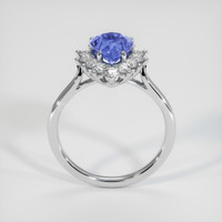 2.00 Ct. Blue Sapphire Ring, Platinum 950 3
