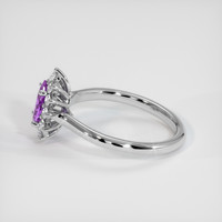 0.67 Ct. Sapphire Ring, Platinum 950 4