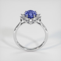 2.78 Ct. Sapphire Ring, 14K White Gold 3