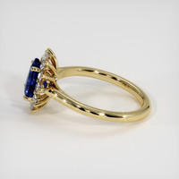 1.78 Ct. Sapphire Ring, 18K Yellow Gold 4