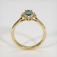 0.52 Ct. Gemstone Ring, 18K Yellow Gold 3