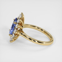 1.74 Ct. Sapphire Ring, 18K Yellow Gold 4
