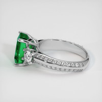 2.78 Ct. Emerald Ring, Platinum 950 4