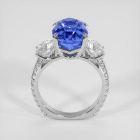7.71 Ct. Blue Sapphire Ring, Platinum 950 3