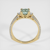 1.07 Ct. Sapphire Ring, 18K Yellow Gold 3