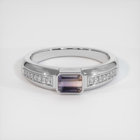 1.27 Ct. Sapphire Ring, Platinum 950 1