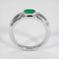 1.04 Ct. Emerald Ring, Platinum 950 3