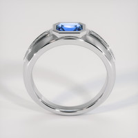 0.87 Ct. Bi Color Sapphire Ring, Platinum 950 3