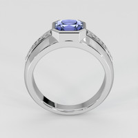 1.84 Ct. Violet Sapphire Ring, Platinum 950 3