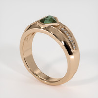 1.44 Ct. Sapphire Ring, 18K Rose Gold 2