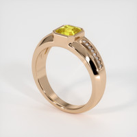 1.75 Ct. Sapphire Ring, 18K Rose Gold 2
