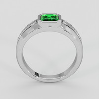 1.16 Ct. Tsavorite Garnet Ring, Silver 3