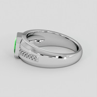 1.16 Ct. Tsavorite Garnet Ring, Silver 4