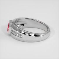 1.27 Ct. Ruby Ring, 14K White Gold 4