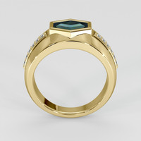 1.62 Ct. Bi Color Sapphire Ring, 14K Yellow Gold 3