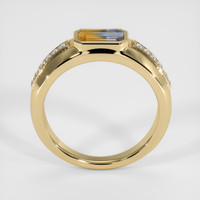 0.82 Ct. Bi Color Sapphire Ring, 14K Yellow Gold 3
