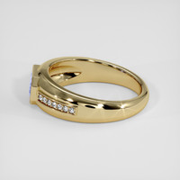 1.06 Ct. Blue Sapphire Ring, 14K Yellow Gold 4