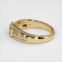 0.82 Ct. Bi Color Sapphire Ring, 18K Yellow Gold 4