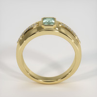 1.11 Ct. Sapphire Ring, 18K Yellow Gold 3
