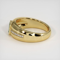 1.11 Ct. Sapphire Ring, 18K Yellow Gold 4