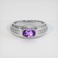 0.84 Ct. Gemstone Ring, Platinum 950 1