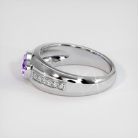 0.84 Ct. Gemstone Ring, Platinum 950 4