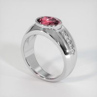 2.11 Ct. Gemstone Ring, Platinum 950 2