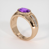 1.37 Ct. Gemstone Ring, 14K Rose Gold 2