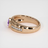 0.84 Ct. Gemstone Ring, 14K Rose Gold 4