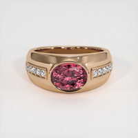 2.11 Ct. Gemstone Ring, 14K Rose Gold 1