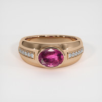 1.35 Ct. Gemstone Ring, 18K Rose Gold 1