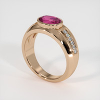 1.35 Ct. Gemstone Ring, 18K Rose Gold 2