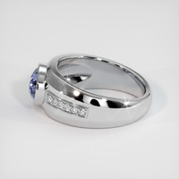1.76 Ct. Purplish Blue Spinel Ring, 10K White Gold 4