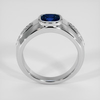 1.52 Ct. Blue Sapphire Ring, 14K White Gold 3