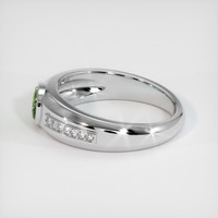 1.10 Ct. Sapphire Ring, 18K White Gold 4
