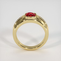 2.98 Ct. Ruby Ring, 14K Yellow Gold 3