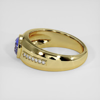 0.87 Ct. Color Change Sapphire Ring, 14K Yellow Gold 4