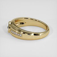 0.52 Ct. Bi Color Sapphire Ring, 14K Yellow Gold 4