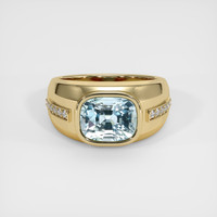 3.55 Ct. Gemstone Ring, 18K Yellow Gold 1