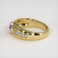 0.84 Ct. Gemstone Ring, 18K Yellow Gold 4