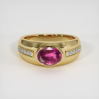 1.35 Ct. Gemstone Ring, 18K Yellow Gold 1