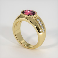 2.11 Ct. Gemstone Ring, 18K Yellow Gold 2