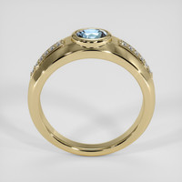 0.52 Ct. Bi Color Sapphire Ring, 18K Yellow Gold 3
