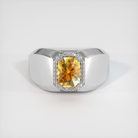 2.18 Ct. Sapphire Ring, Platinum 950 1