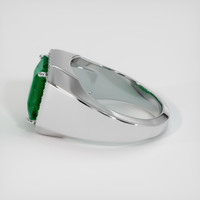 7.26 Ct. Emerald Ring, Platinum 950 4