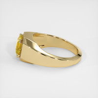 1.58 Ct. Sapphire Ring, 14K Yellow Gold 4