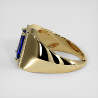 1.40 Ct. Blue Sapphire Ring, 18K Yellow Gold 4